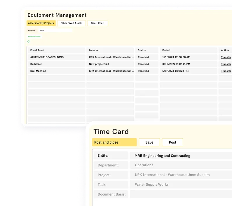 Equipment Manager Software for Construction | FirstBit Solutions