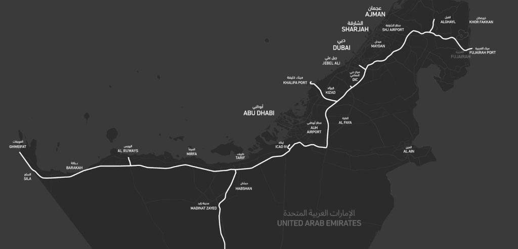 Etihad Rail network