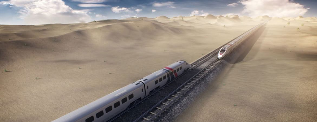 Etihad Rail renders