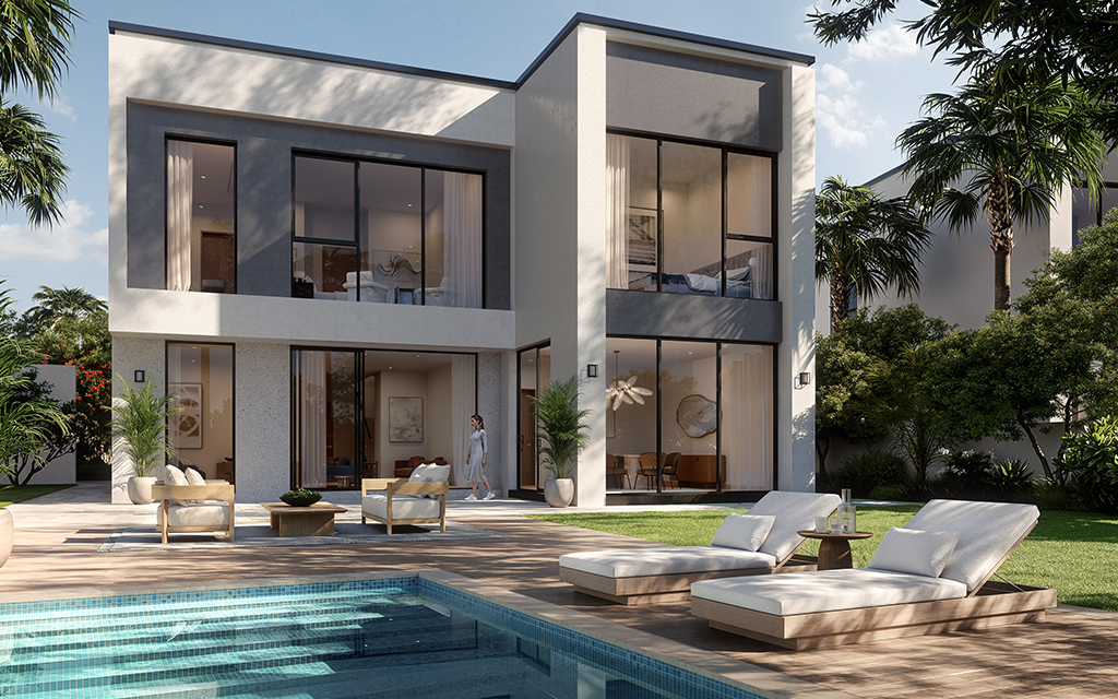 Al-Futtaim construction of sustainable villas