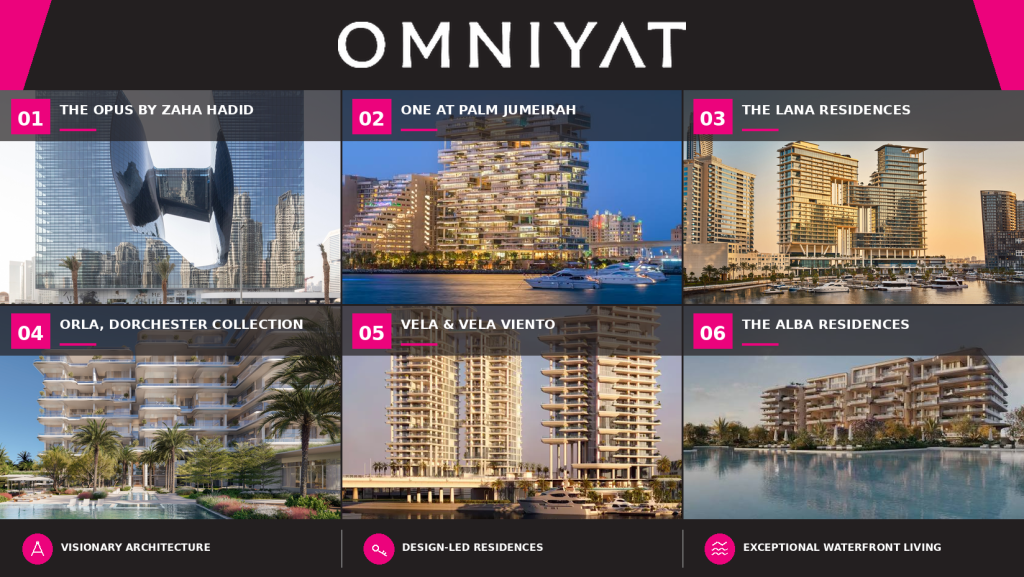 Iconic developments by OMNIYAT