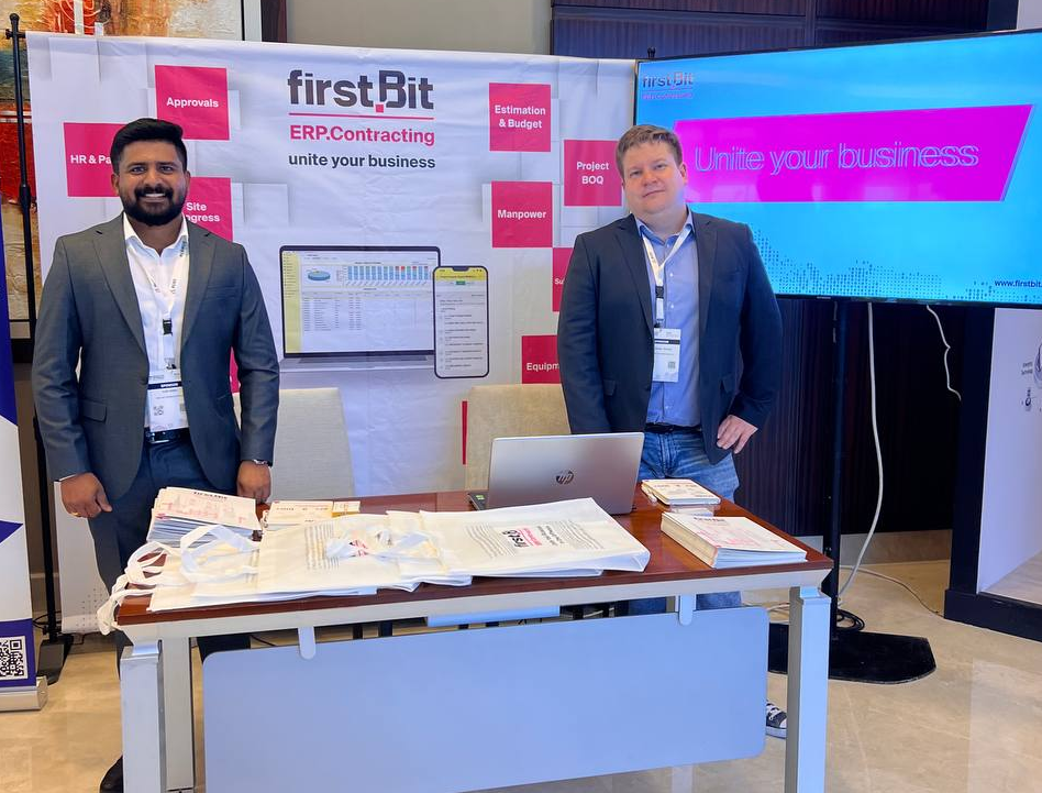 Ajin Babu and Mike Teplov at the conFex event