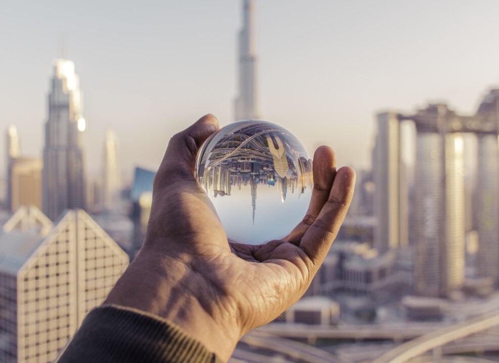 glass sphere uae buildings
