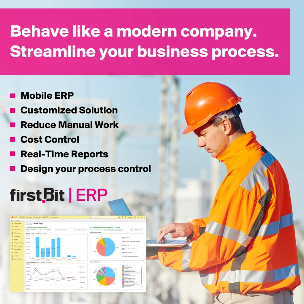 ERP software for construction