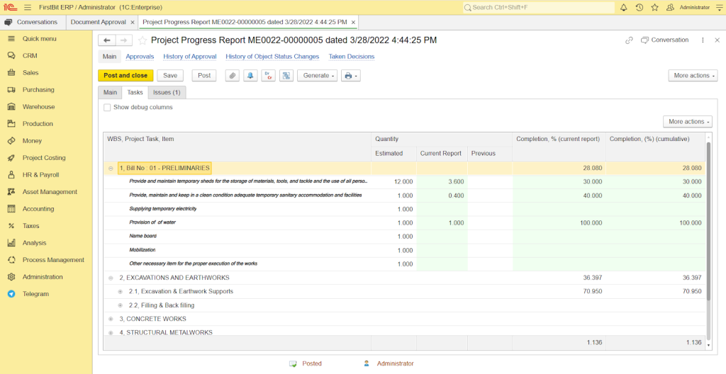 Project Progress Report