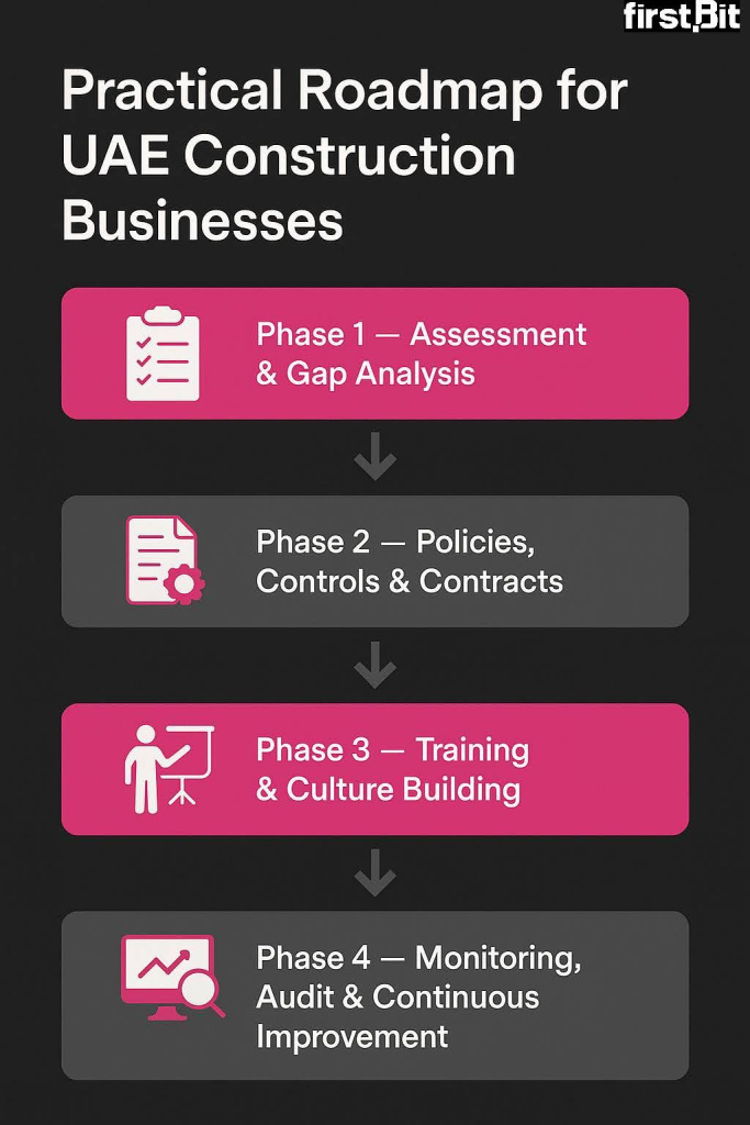 Phases of construction businesses